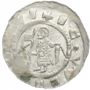 Denar - Otto II The Black, Bohemia, 1110-1125 reverse image