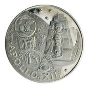 10 Riyals - Mohammed Apollo XII reverse image