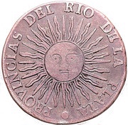 2 Soles Provincias del Rio de la Plata obverse image
