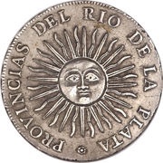4 Reales Provincias del Rio de la Plata obverse image