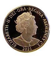 ⅛ Sovereign - Elizabeth II 95th Birthday obverse image
