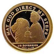 ⅛ Sovereign - Elizabeth II 95th Birthday reverse image