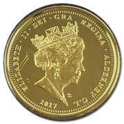 25 Pence - Elizabeth II Platinum Wedding obverse image