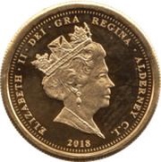 25 Pence - Elizabeth II Remembrance Day obverse image