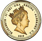 ¼ Sovereign - Elizabeth II Una and the Lion obverse image