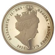 ¼ Sovereign - Elizabeth II RNLI; Roy Barker I obverse image