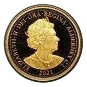 ¼ Sovereign - Elizabeth II 95th Birthday obverse image