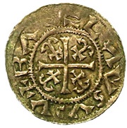 Denar - Bretislaus I, Bohemia, 1028-1034 reverse image