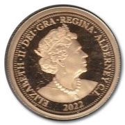 ¼ Sovereign - Elizabeth II Platinum Jubilee obverse image