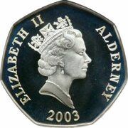 50 Pence - Elizabeth II Coronation Jubilee obverse image