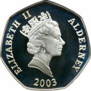 50 Pence - Elizabeth II Coronation Jubilee obverse image
