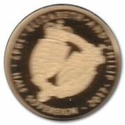½ Sovereign - Elizabeth II Platinum Wedding; Gold Proof, United Kingdom, 2017 reverse image