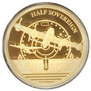 ½ Sovereign - Elizabeth II Dambusters, United Kingdom, 2018 reverse image