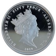 50 Pence - Elizabeth II 75 Anniversary D-Day - Gold obverse image
