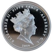 50 Pence - Elizabeth II 75 Anniversary D-Day - Utah obverse image