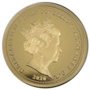 ½ Sovereign - Elizabeth II Battle of Britain - Boulton Paul Defiant obverse image