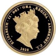 ½ Sovereign - Elizabeth II Unknown Warrior obverse image