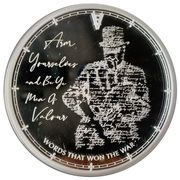 50 Pence - Elizabeth II VE-Day - Men of Valour, United Kingdom, 2020 reverse image
