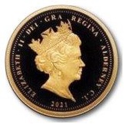 ½ Sovereign - Elizabeth II Remembrance WWI obverse image