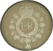 ½ Sovereign - Elizabeth II Platinum Jubilee; Platinium Proof reverse image