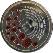 1 Pound - Elizabeth II Remembrance Day, United Kingdom, 2018 reverse image