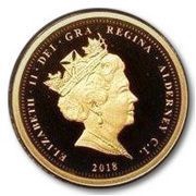 1 Pound - Elizabeth II Royal Wedding Harry and Meghan; Gold Piedfort obverse image
