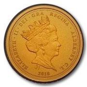 1 Sovereign - Elizabeth II Remembrance 2018; Gold Piedfort obverse image