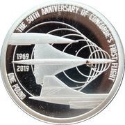 1 Pound - Elizabeth II The 50th Anniversary of Concorde, United Kingdom, 2019 reverse image