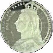 1 Pound - Elizabeth II Queen Victoria - Jubilee Head reverse image
