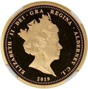 1 Sovereign - Elizabeth II Queen Victoria - Jubilee Head obverse image