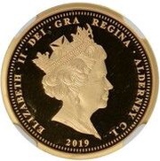 1 Sovereign - Elizabeth II Queen Victoria - Old Head obverse image