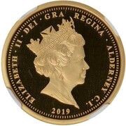 1 Sovereign - Elizabeth II Queen Victoria - Young Head obverse image
