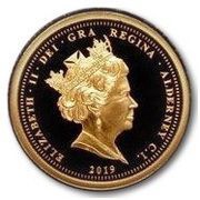 1 Pound - Elizabeth II Remembrance Day; Gold obverse image