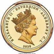 1 Sovereign - Elizabeth II Three Graces obverse image