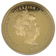 1 Sovereign - Elizabeth II Battle of Britain - Supermarine Spitfire obverse image