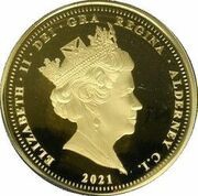 1 Sovereign - Elizabeth II RNLI; Roy Barker I obverse image