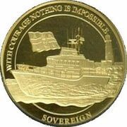 1 Sovereign - Elizabeth II RNLI; Roy Barker I, United Kingdom, 2021 reverse image