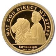 1 Sovereign - Elizabeth II 95th Birthday, United Kingdom, 2021 reverse image
