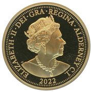 1 Sovereign - Elizabeth II Platinum Jubilee obverse image