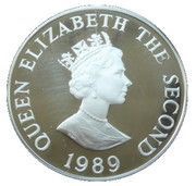 2 Pounds - Elizabeth II Royal Visit; Silver Proof Issue obverse image
