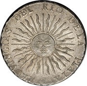8 Reales Provincias del Rio de la Plata obverse image
