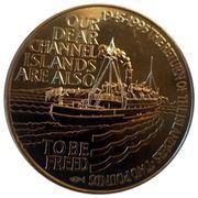2 Pounds - Elizabeth II Islander's Return, United Kingdom, 1995 reverse image
