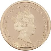 2 Sovereigns - Elizabeth II 75th Anniversary D-Day obverse image