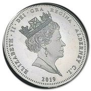 2 Pounds - Elizabeth II The 200th Anniversary of Queen Victoria; Silver Proof obverse image