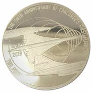 2 Pounds - Elizabeth II The 50th Anniversary of Concorde, United Kingdom, 2019 reverse image