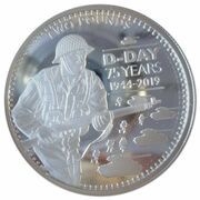 2 Pounds - Elizabeth II D-Day Soldiers, United Kingdom, 2019 reverse image