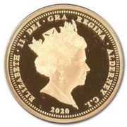 2 Sovereigns - Elizabeth II Dunkirk Evacuation obverse image