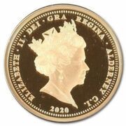 2 Pounds - Elizabeth II 2020 Remembrance Day; Gold Proof obverse image
