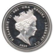 2 Pounds - Elizabeth II 2020 Remembrance Day; Silver Proof obverse image