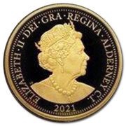 2 Sovereigns - Elizabeth II 95th Birthday obverse image